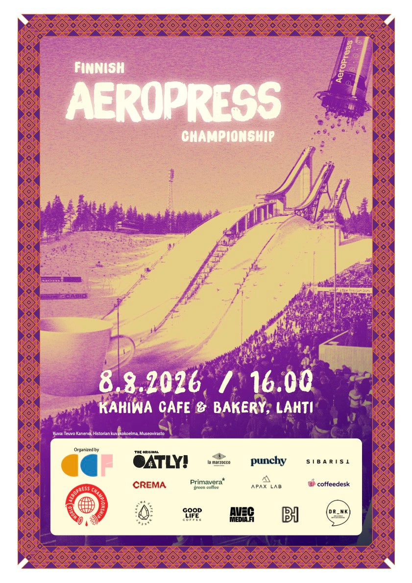 SUOMEN AEROPRESS CHAMPIONSHIP 2026 -KISAKAHVI
